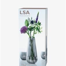 LSA Zinc Vase H18cm