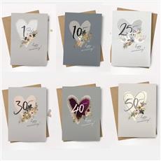 Stephanie Davies - Wedding Anniversary Cards 
