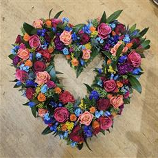 Seasonal Loose Open Heart