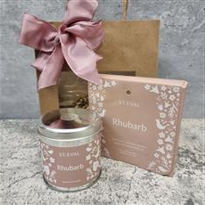 The Rhubarb St Eval Candle Duo Gift set