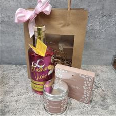Rhubarb Gin &amp; St Eval Candle Duo Gift set