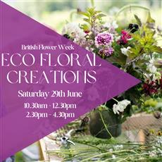 British Flower Week Eco Floral Creations Workshop