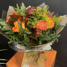 Florist Choice Hand-Tied in Water - Autumn