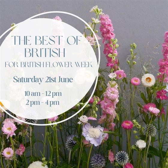 Flower Week The Best of British for British Flower Week
